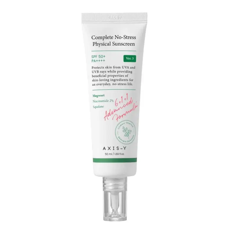 AXIS-Y - Complete No-Stress Physical Sunscreen SPF50+ PA++++ 50ml Bezpečná Platba