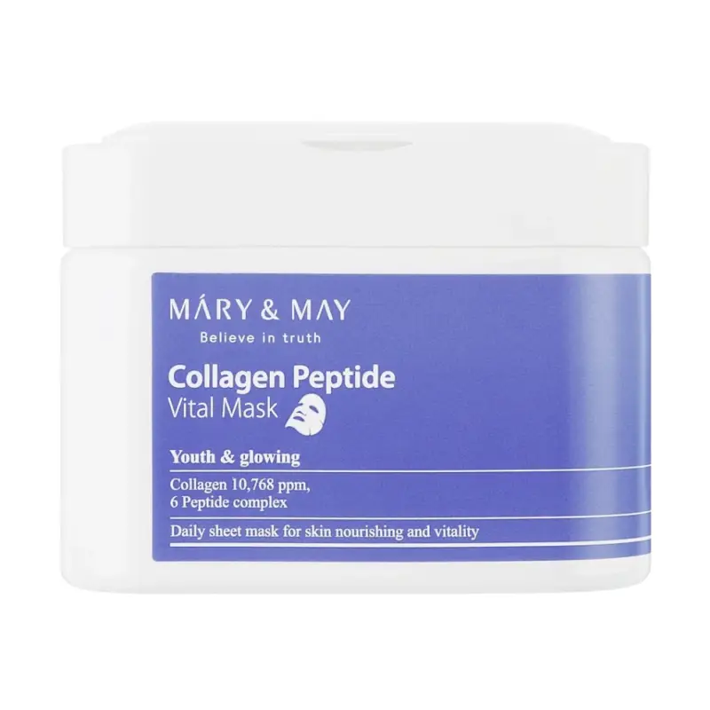Vrácení Zdarma Mary&May - Collagen Peptide Vital Mask