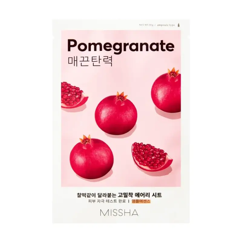 MISSHA - Airy Fit Sheet Mask Pomegranate Dokud Zásoby Vydrží