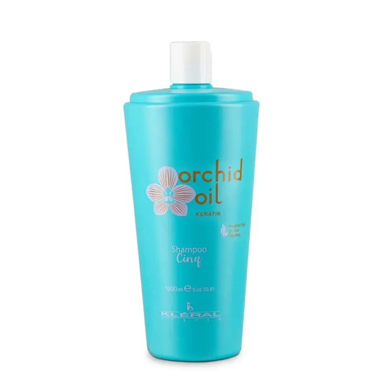 Kléral System Orchid Oil Keratin Cinq Shampoo 1000 ml Časově Omezené