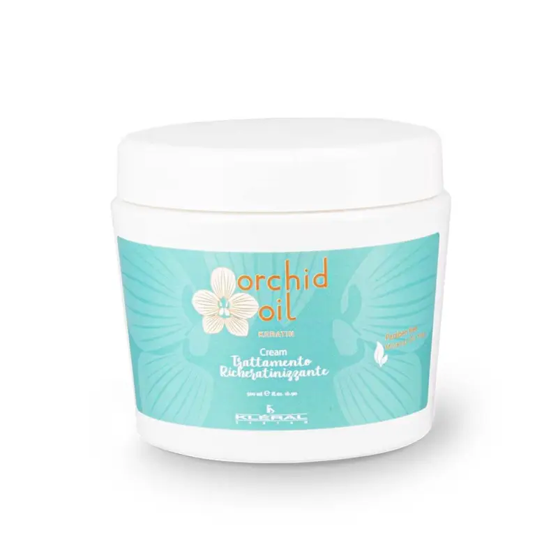Cenový Hit Kléral System Orchid Oil Keratin Cream Treatment 500 ml