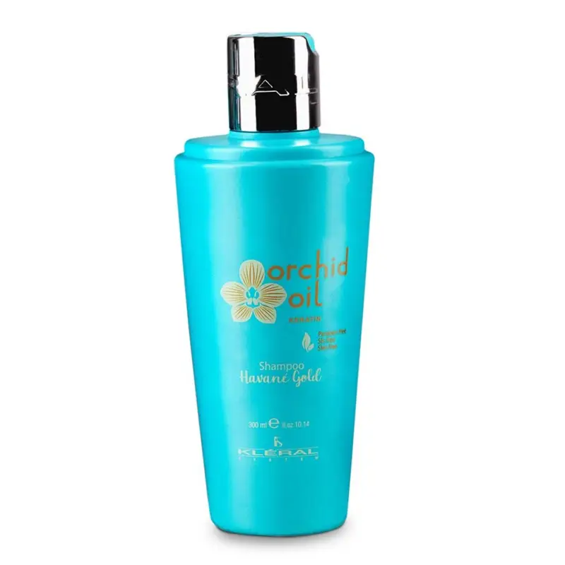 Kléral System Orchid Oil Keratin Havané Gold Shampoo 300 ml Expresní Doručení