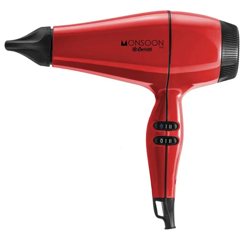 Ceriotti Monsoon 3400 Red Hair Dryer 2000 W Poslední Šance