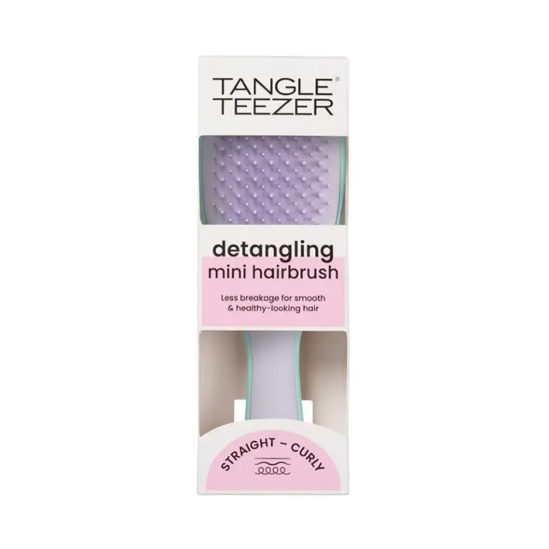 Časově Omezené Tangle Teezer The Wet Detangler Hairbrush Mini Wisteria Leaf
