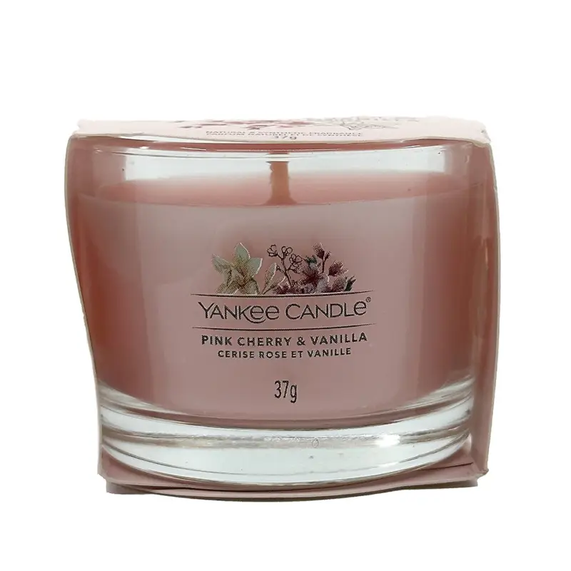 Dokud Zásoby Vydrží Yankee Candle Pink Cherry Vanilla Filled Votive 37 g