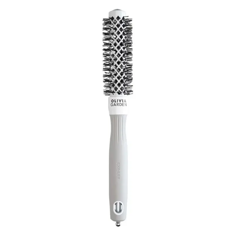 Nízká Cena Olivia Garden Expert Blowout Shine Round Brush White & Grey 20 mm