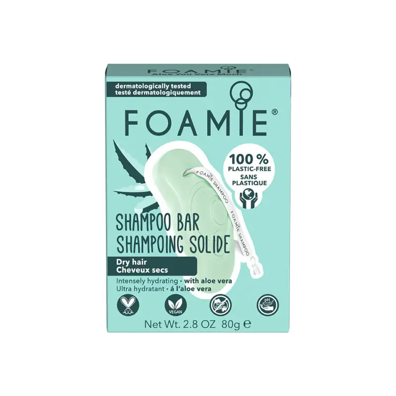 Dokud Zásoby Vydrží Foamie Aloe You Vera Much Shampoo Bar 80 g
