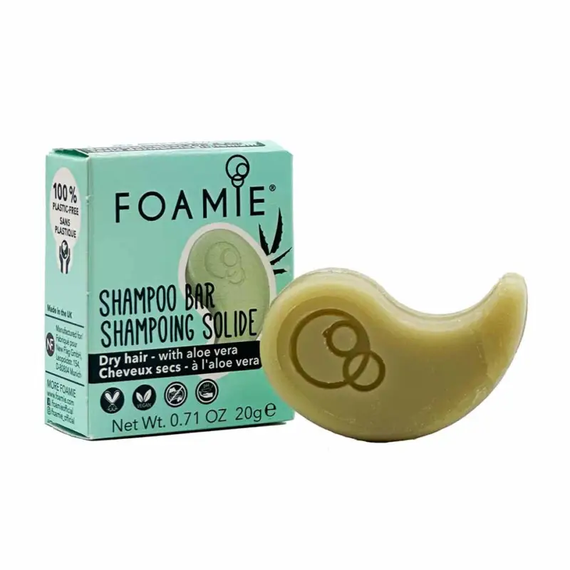 Doprava Zdarma Foamie Take Me Aloe Way Shampoo Bar Travel Size 20 g