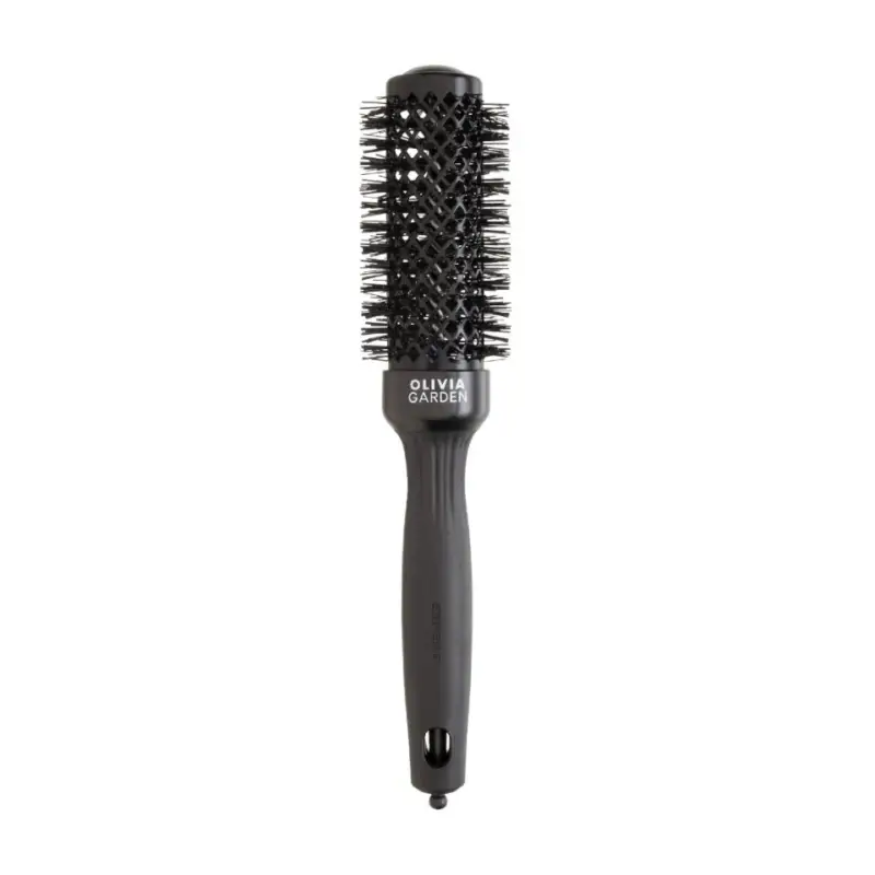 Jen Po Omezenou Doba Olivia Garden Expert Blowout Shine Round Brush Black 35 mm