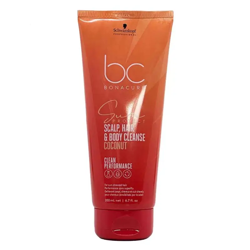 Bezpečná Platba Schwarzkopf Professional BC Bonacure Sun Protect Scalp, Hair And Body Cleanse 200 ml