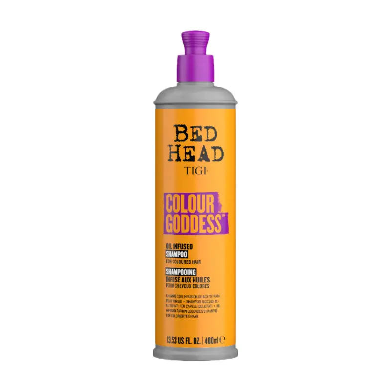 Hit Sezóny TIGI Bed Head Colour Goddess Oil Infused Shampoo 400 ml