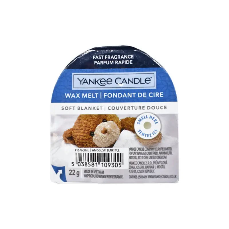 Yankee Candle Wax Melt Soft Blanket 22 g Přímo Od Výrobce
