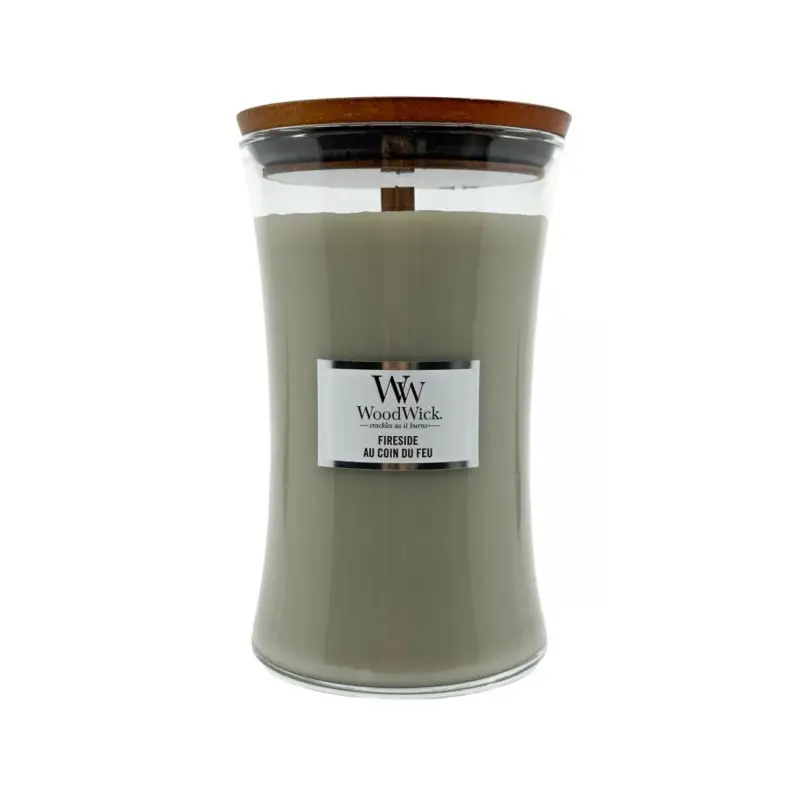 Finální Výprodej WoodWick Large Hourglass Candle Fireside 610 g