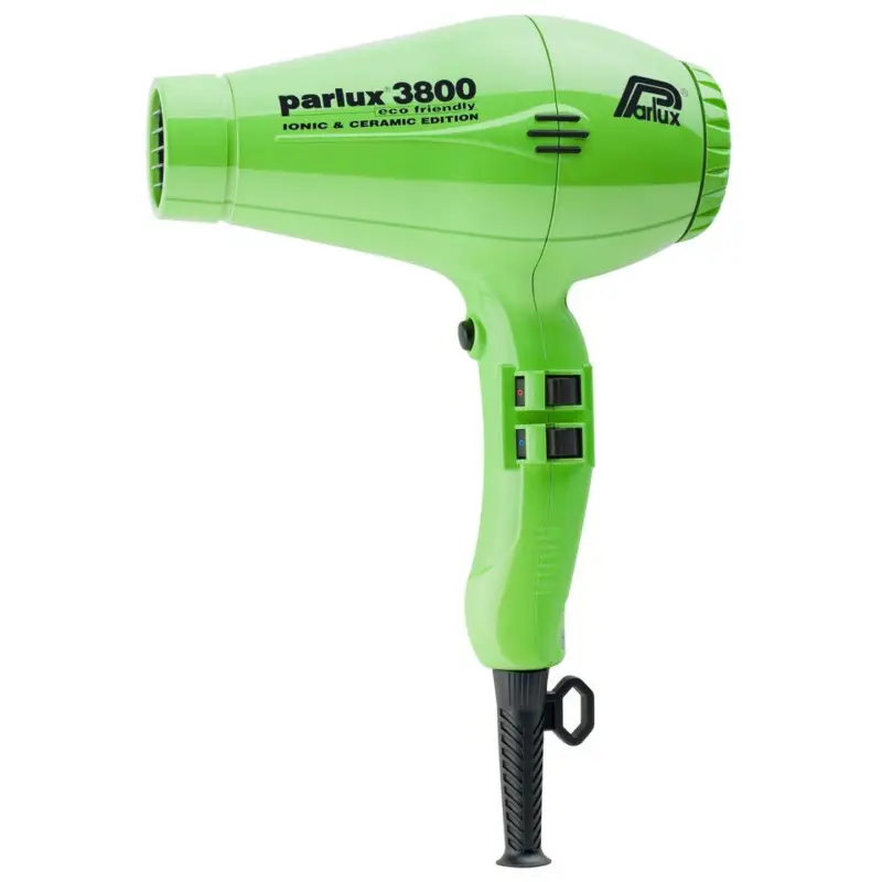Parlux 3800 Eco Ceramic Ionic Hair Dryer Green 2100 W Sezónní Sleva
