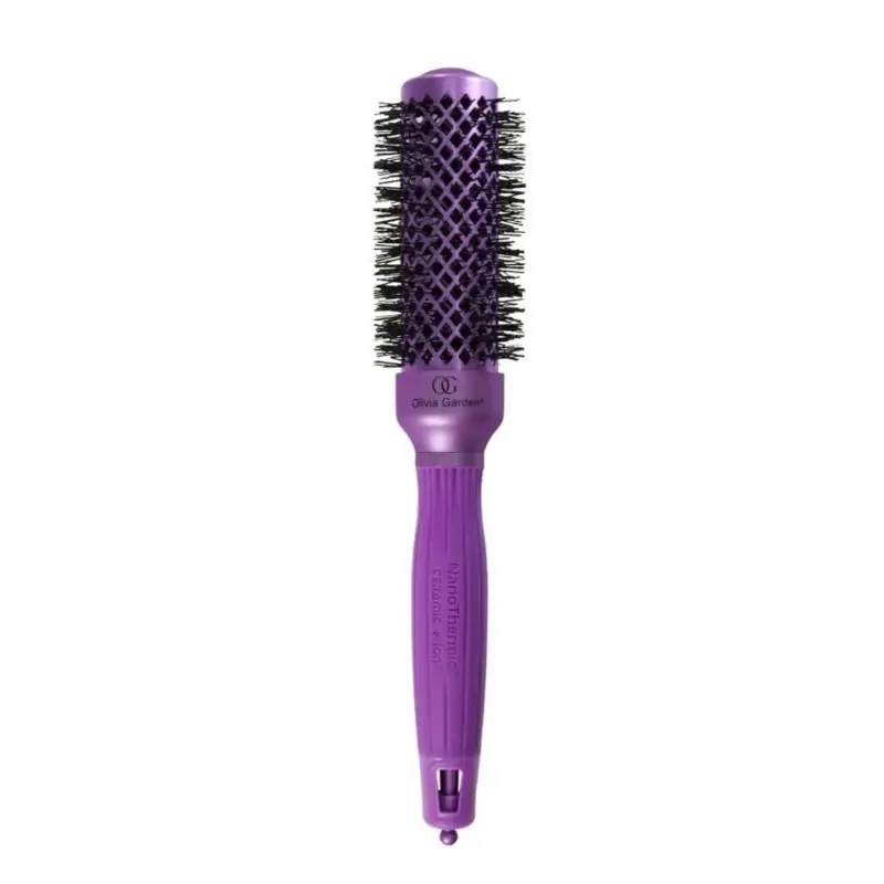 Nejprodávanější Olivia Garden NanoThermic Thermal Violet Valentine Brush TH034