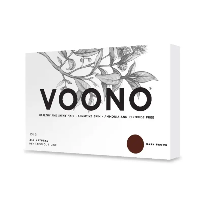 Cenová Bomba Voono Henna Dark Brown 500 g