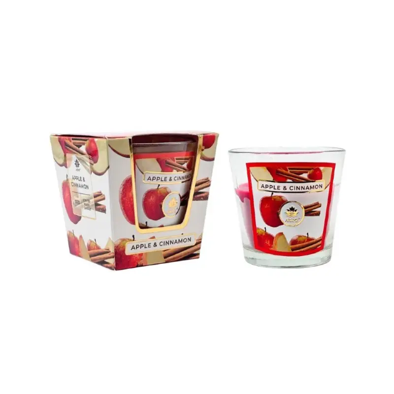 Arôme Apple & Cinnamon Candle 120 g Výhodná Nabídka