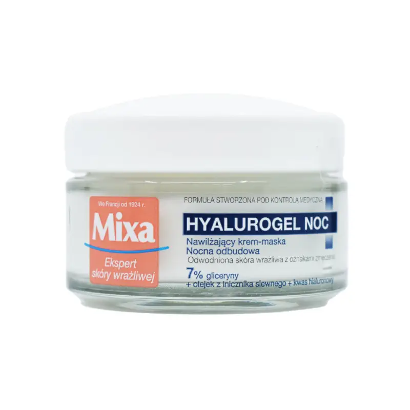 Cenově Výhodný Mixa Hyalurogel Night Cream-Mask Hydration 50 ml