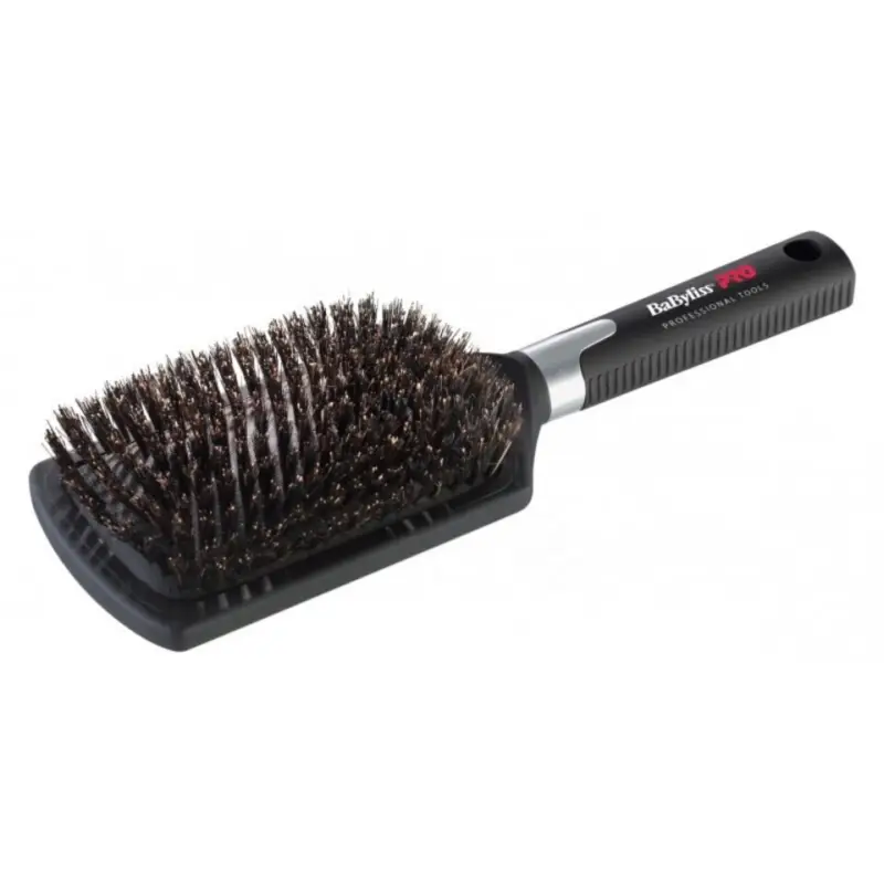 BaByliss PRO Boar Bristles Large Paddle Brush BABBB1E Akční Nabídka