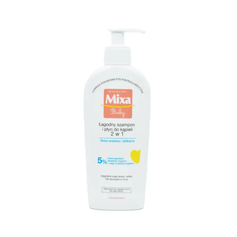 Cenový Hit Mixa Baby Soap-Free Surgras Gel for Body & Hair 400 ml