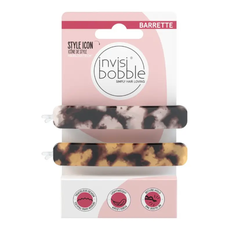 Bezpečná Platba Invisibobble Barrette Havana Mama 2 ks