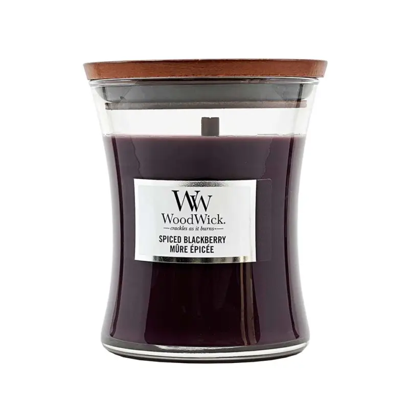 Odeslání Ihned WoodWick Medium Hourglass Candle Spiced Blackberry 275 g