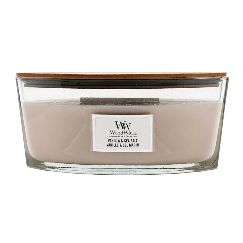Cenový Hit Woodwick Vanilla & Sea Salt Ellipse Jar 453,6 g