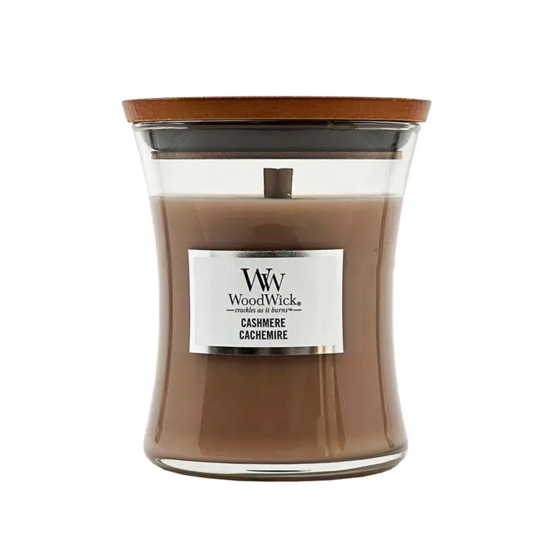 Cenová Bomba WoodWick Mini Hourglass Candle Cashmere 85 g