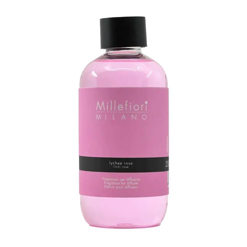 Horká Nabídka Millefiori Milano Refill For Stick Diffuser Lychee Rose 250 ml