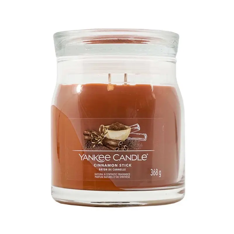 Omezená Nabídka Yankee Candle Signature Medium Jar Cinnamon Stick 368 g