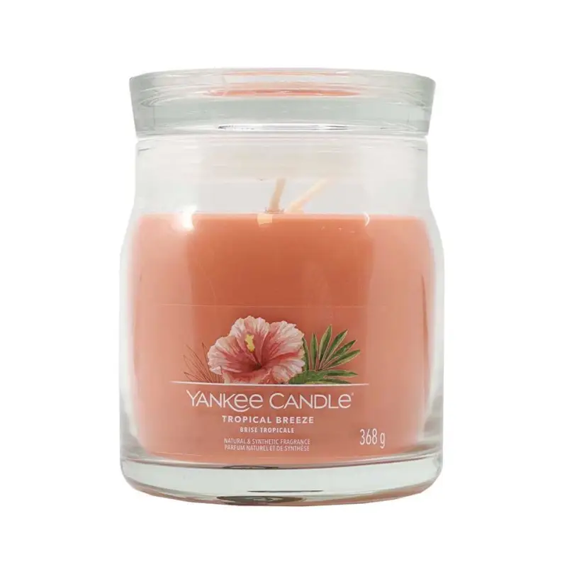 Nová Kolekce Yankee Candle Signature Medium Jar Spiced Tropical Breeze 368 g