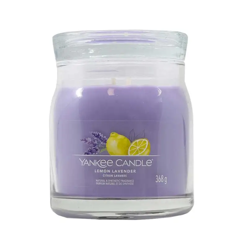 Finální Výprodej Yankee Candle Signature Medium Jar Lemon Lavender 368 g