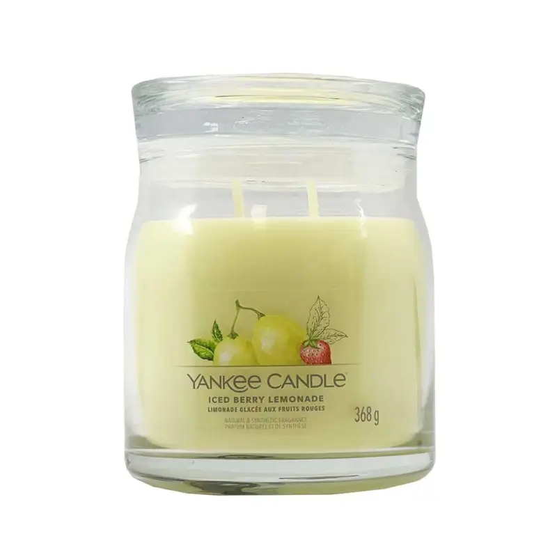 Sleva Yankee Candle Signature Medium Jar Iced Berry Lemonade 368 g