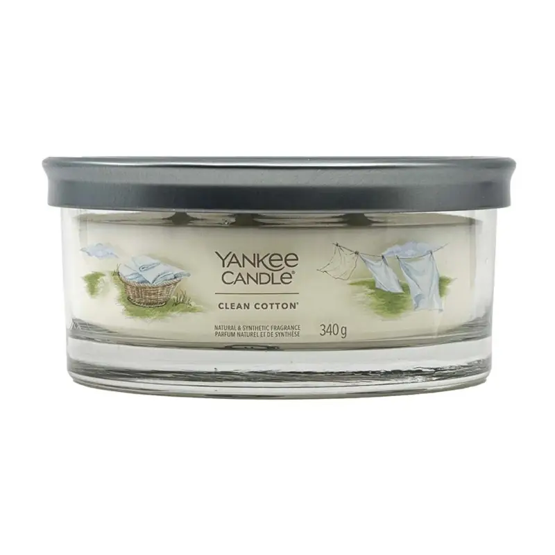 Nejprodávanější Yankee Candle Signature Multi Wick Tumbler Clean Cotton 340 g