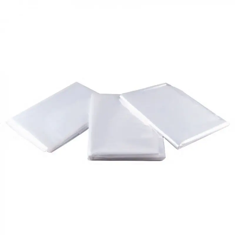 Colorless PE hairdressing cape - Economic 50 ks Akce