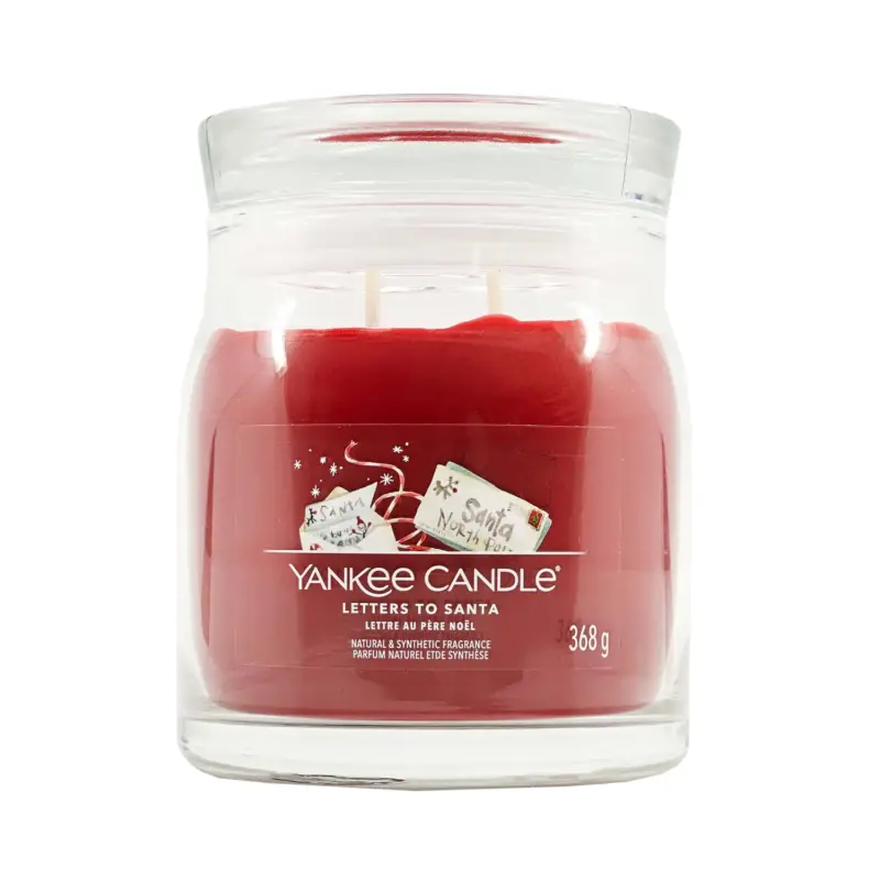 Cenový Hit Yankee Candle Signature Medium Jar Letters To Santa 368 g
