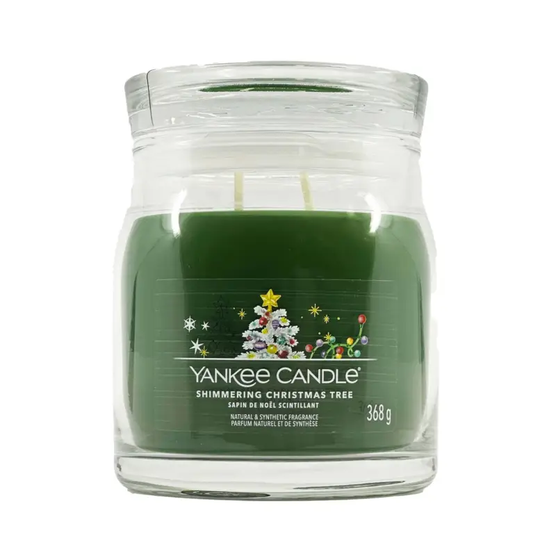 Expresní Doručení Yankee Candle Signature Medium Jar Shimmering Christmas 368 g