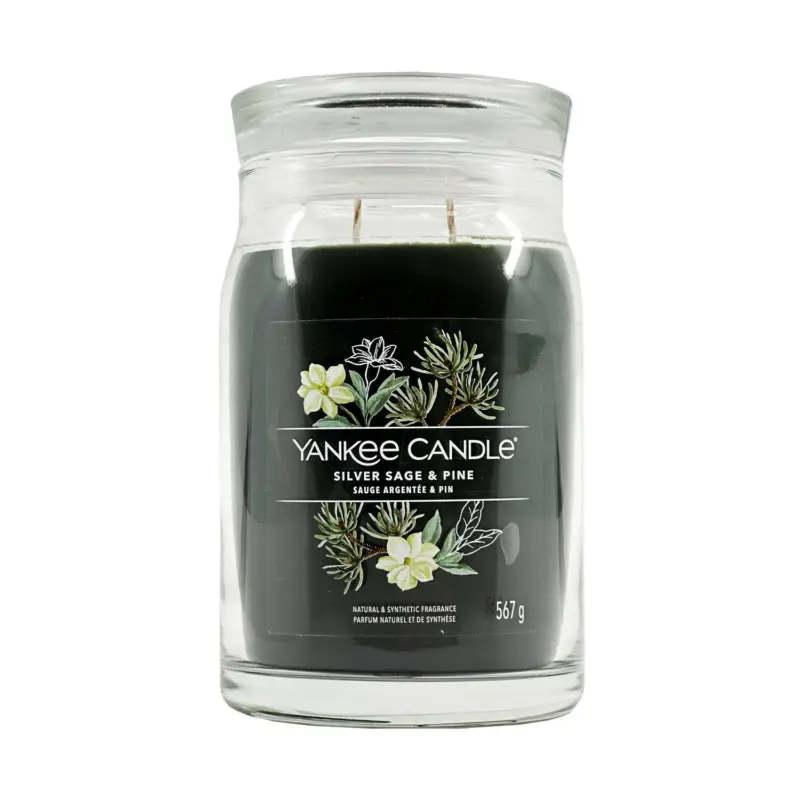 Novinka Yankee Candle Signature Large Jar Silver Sage/Pine 567 g