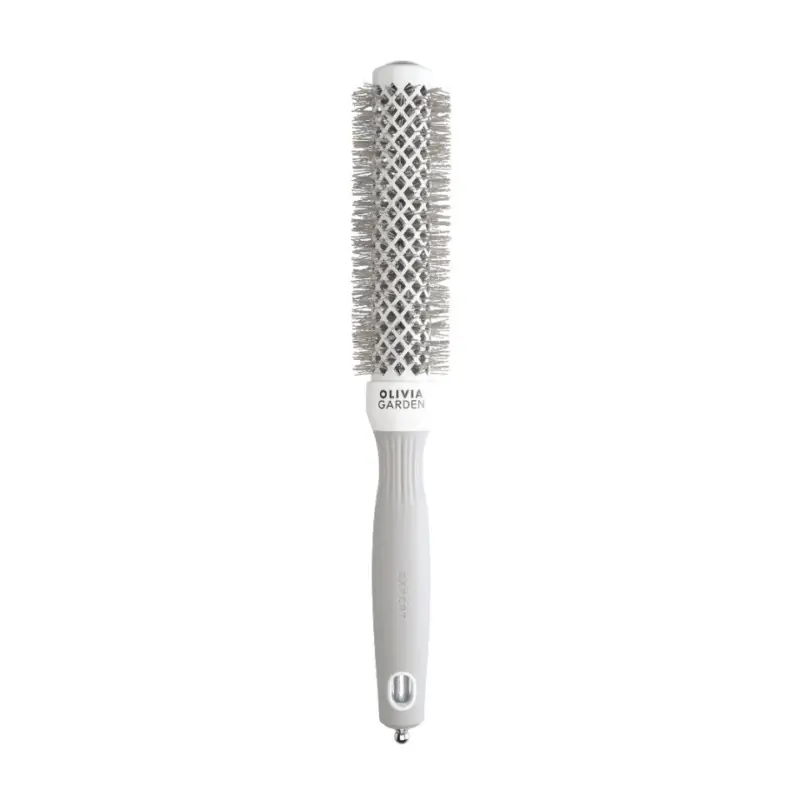 Ihned K Objednání Olivia Garden Expert Blowout Speed Round Brush White & Grey 25 mm