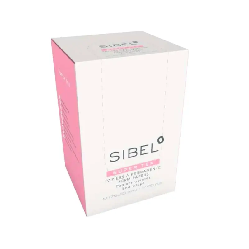 Výhodná Nabídka Sibel Permanent Papers Super Tex End Wraps 75 x 50 mm 1000 ks