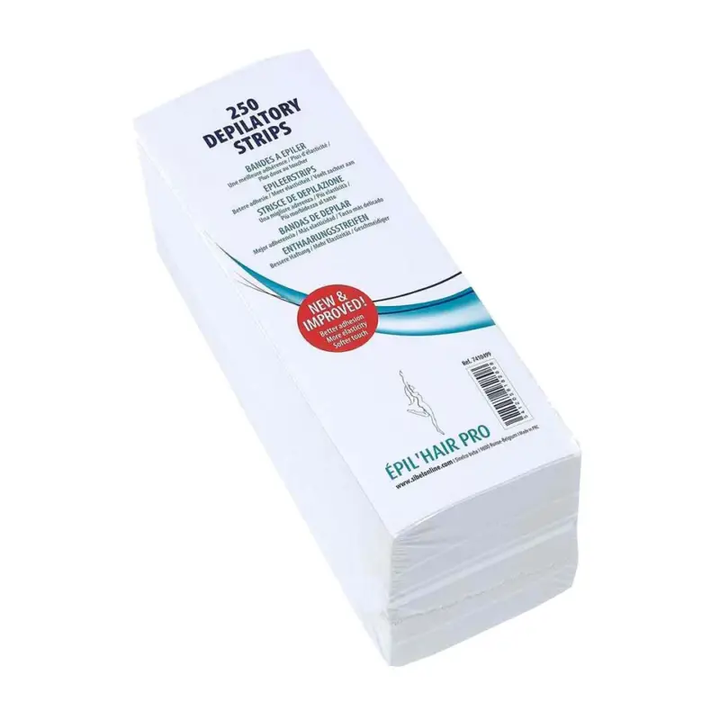 Akční Nabídka Sibel Epil Hair Pro Depilatory Strips 20 x 7,5 cm 250 ks
