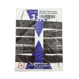 Waved ball-ended hair grip - 60 mm 100 ks Must-Have