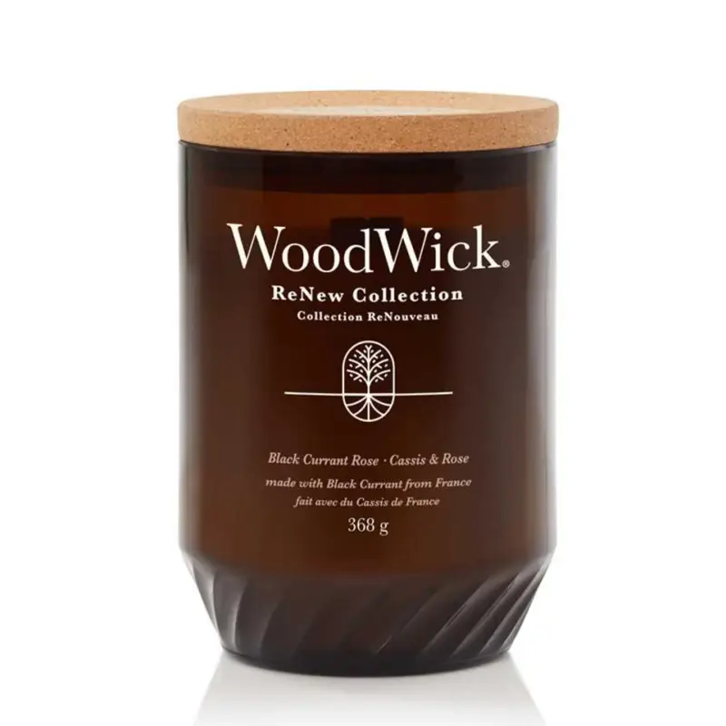Akční Nabídka WoodWick ReNew Black Currant Rose Large Candle 368 g