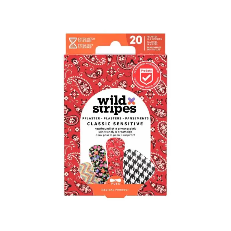Speciální Cena Wild Stripes Classic Sensitive Fashion Plasters