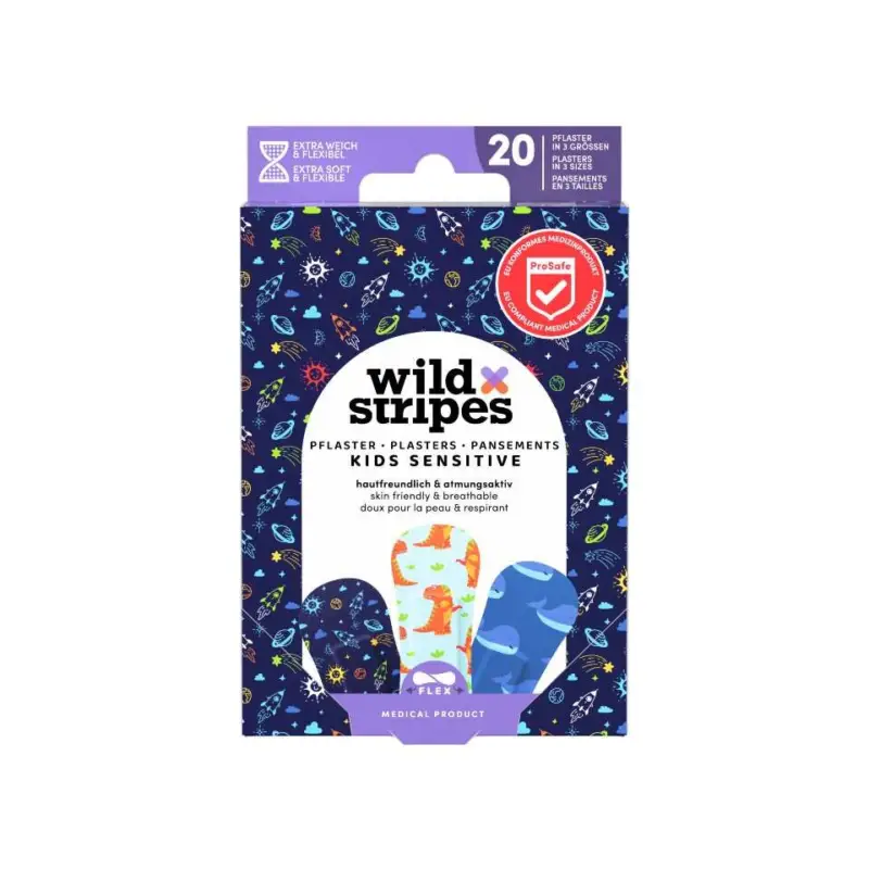 Wild Stripes Kids Sensitive Space Plasters Hit Sezóny