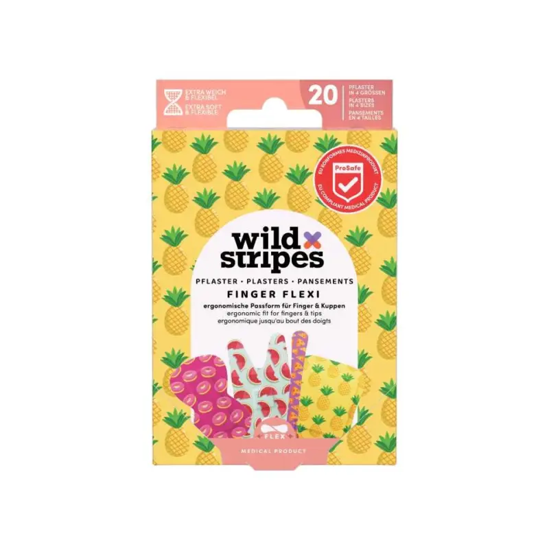 Wild Stripes Finger Flexi Food Plasters Cenově Výhodný