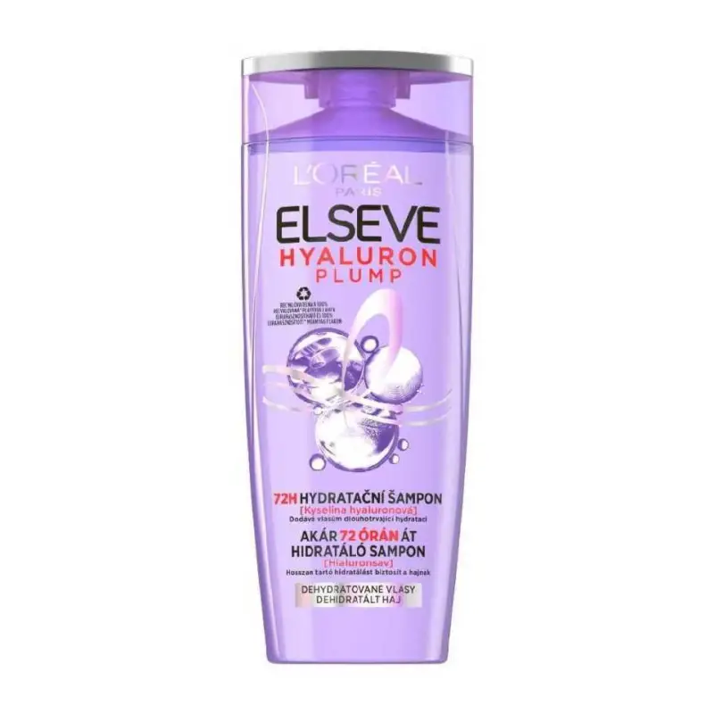 Akce L'Oréal Paris Elseve Hyaluron Plump 72H Shampoo 250 ml