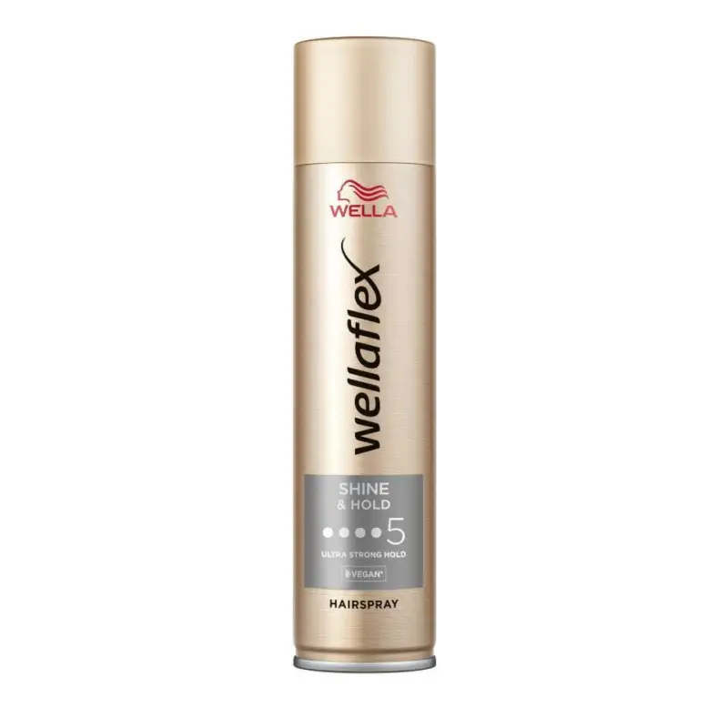 Wella Wellaflex Shine & Hold Hairspray 400 ml Speciální Cena