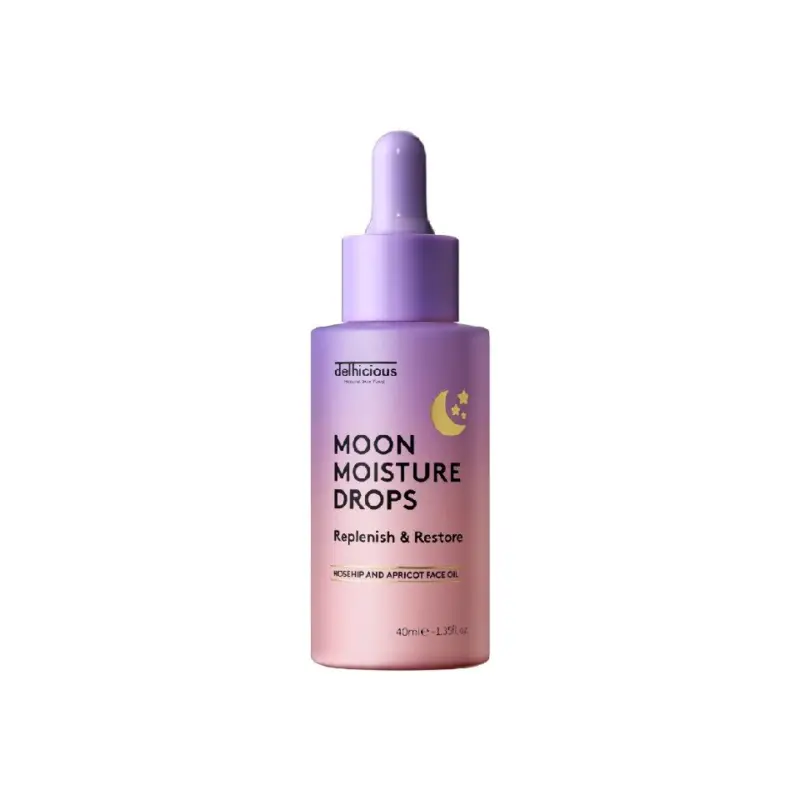 Delhicious Moon Moisture Drops Face Oil 40 ml Poslední Šance