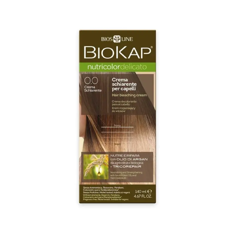 BioKap Nutricolor Delicato Hair Bleaching Cream 140 ml Nová Kolekce